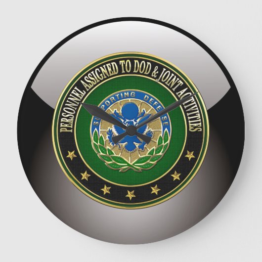 [200] DOD & Joint Activities DUI Special Edition Große Wanduhr (Vorderseite)