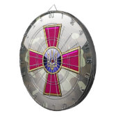 [200] Emblem der ukrainischen Streitkräfte Dartscheibe (Vorderseite rechts)