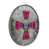[200] Emblem der ukrainischen Streitkräfte Dartscheibe (Vorderseite Links)