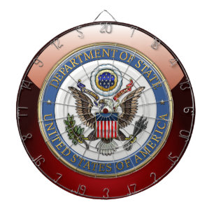 [200] Emblem des U.S. Department of Staat (DoS) [3 Dartscheibe