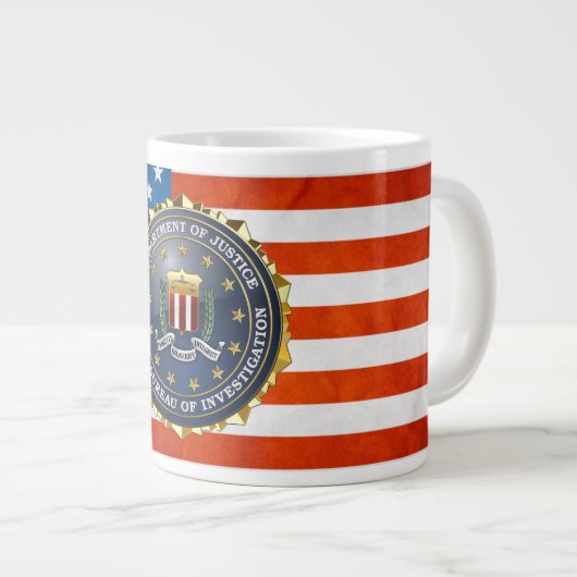 [200] FBI Special Edition Jumbo-Tasse (Vorderseite Rechts)