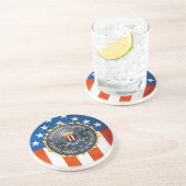 [200] FBI Special Edition Sandstein Untersetzer (Seite)