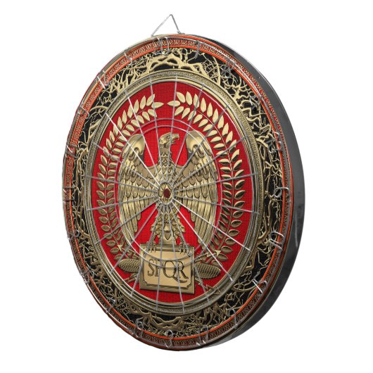 [200] Goldrömischer Kaiseradler Dartscheibe (Vorderseite rechts)