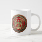 [200] Goldrömischer Kaiseradler Jumbo-Tasse (Rechts)