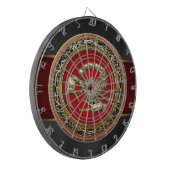 [200] Heiliger Goldener Skorpion auf Rot Dartscheibe (Vorderseite Links)