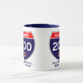 200. Jahrestag Maines zweihundertjährig Tasse (Zentrum)