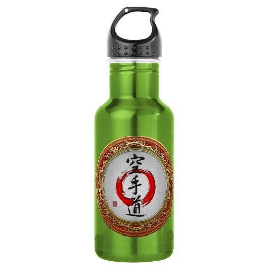 [200] Japanese calligraphy - Karate-do Trinkflasche (Vorderseite)