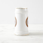 [200] Japanische Kalligraphie - Karate-tun Sie Bierglas (Mittel)