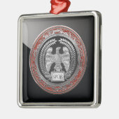 [200] Kaiseradler Silver Ornament Aus Metall (Links)