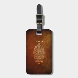 [200] Kanadischer Passport Gepäckanhänger