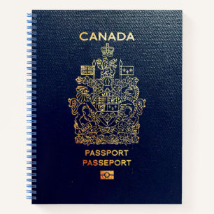 [200] Kanadischer Passport Notizblock