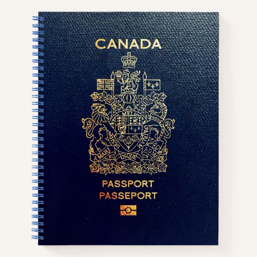[200] Kanadischer Passport Notizblock (Vorderseite)
