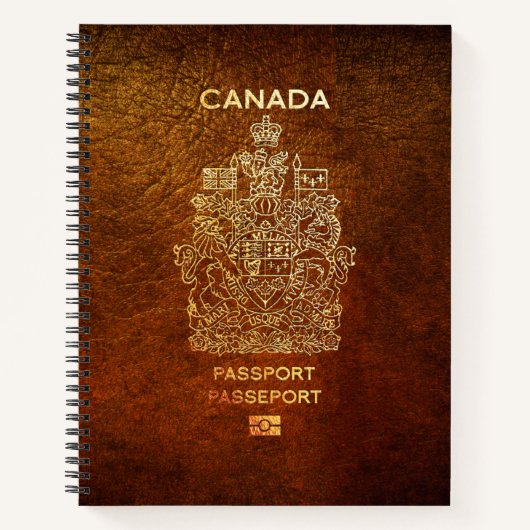 [200] Kanadischer Passport Notizblock (Vorderseite)