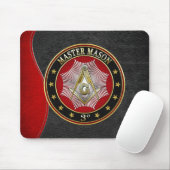 [200] Master Mason - 3rd Degree Square & Compasses Mousepad (Mit Mouse)