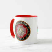 [200] Master Mason - 3rd Degree Square & Compasses Tasse (Vorderseite Links)