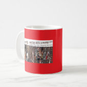 200 Porträts von Michael Jordan Kaffeetasse (Vorderseite Links)