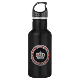 [200] Prinzessin King-Queen Crown [Silver] Edelstahlflasche
