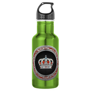 [200] Prinzessin King-Queen Crown [Silver] Trinkflasche