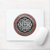 [200] Sacred Celtic Silver Knot Cross Mousepad (Mit Mouse)