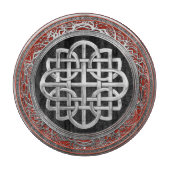 [200] Sacred Celtic Silver Knot Cross Schneidebrett (Vorderseite)