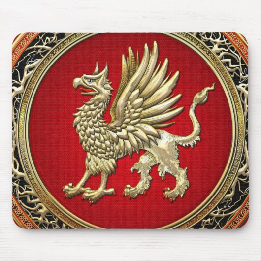 [200] Sacred Gold Griffin Mousepad (Vorne)