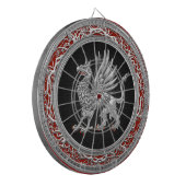 [200] Sacred Silver Griffin Dartscheibe (Vorderseite Links)