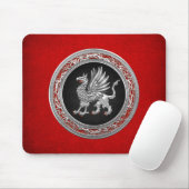 [200] Sacred Silver Griffin Mousepad (Mit Mouse)