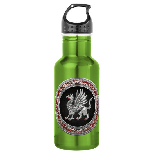 [200] Sacred Silver Griffin Trinkflasche (Vorderseite)