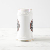 [200] Sacred Silver Octopus in Defensive Posture Bierglas (Mittel)