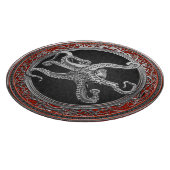 [200] Sacred Silver Octopus in Defensive Posture Schneidebrett (Ecke)