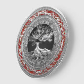 [200] Schatzkammer: Keltischer Baum des Lebens [Si Große Wanduhr (Winkel)