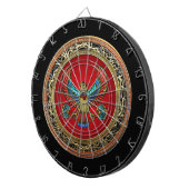 [200] Schatztruve: Ägyptischer Falken Dartscheibe (Vorderseite rechts)