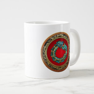 [200] Schlangengott Quetzalcoatl [Jade] Jumbo-Tasse