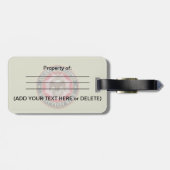 [200] Schottischer Rite Doppelkopfadler Gepäckanhänger (Rückseite horizontal)