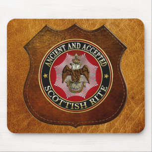 [200] Schottischer Rite Doppelkopfadler Mousepad