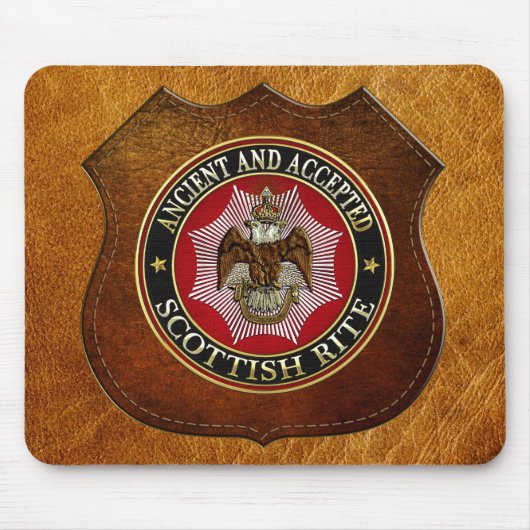 [200] Schottischer Ritus Doppeladler Mousepad (Vorne)