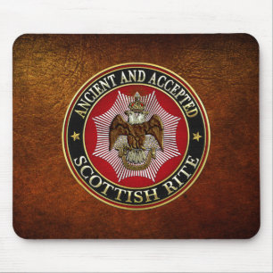 [200] Schottischer Ritus Doppeladler Mousepad