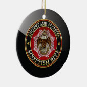 [200] Scottish Rite Double-headed Eagle Keramikornament (Rechts)