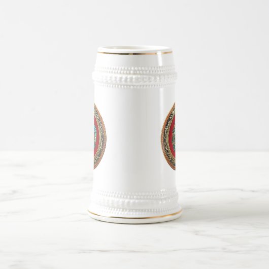 [200] Serpent God Quetzalcoatl [Jade] Bierglas (Mittel)