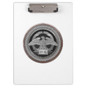 [200] Silberrömischer Kaiseradler über Medallion Klemmbrett (Vorderseite)
