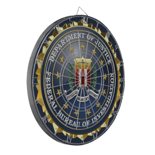 [200] Sonderausgabe FBI Dartscheibe (Vorderseite Links)