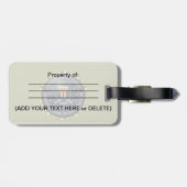 [200] Sonderausgabe FBI Gepäckanhänger (Rückseite horizontal)