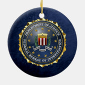 [200] Sonderausgabe FBI Keramik Ornament (Hinten)