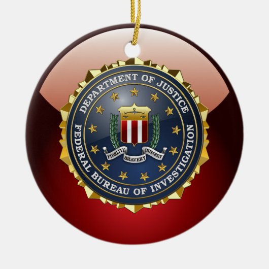 [200] Sonderausgabe FBI Keramikornament (Vorne)