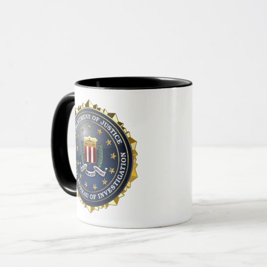 [200] Sonderausgabe FBI Tasse (Vorderseite Links)
