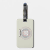 [200] Tempelwappen der Ritter Gepäckanhänger (Rückseite vertikal)