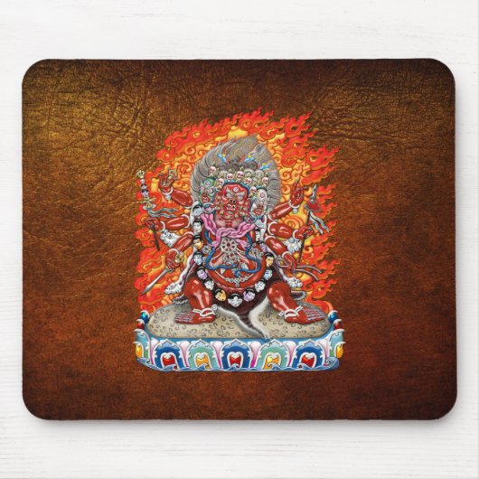 [200] Tibetan Thangka - Wrathful Deity Hayagriva Mousepad (Vorne)