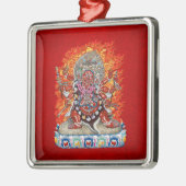 [200] Tibetan Thangka - Wrathful Deity Hayagriva Silbernes Ornament (Links)