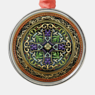 [200] Treasure Trove: Celtic Cross Ornament Aus Metall