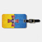 [200] Ukraine Air Force Emblem Gepäckanhänger (Vorderseite horizontal)